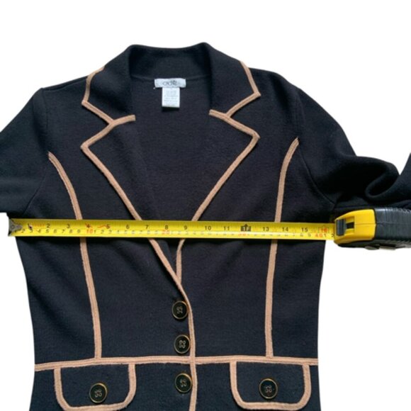 Cache  Soft Knit Blazer Jacket – Stretchy Fit – XS/S - Picture 8 of 9